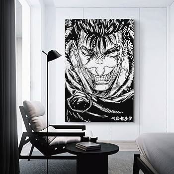 Amazon.co.jp: ベルセルク ガッツ アニメ マンガ ポスター 2